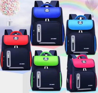 Kobe™ Sac à dos pour enfants grande capacité garçon fille sac d'école primaire CEM lycée