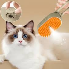 Kiddy-Pets™ Brosse à vapeur douce 4 en 1 rechargeable pour chat et chien